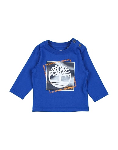 TIMBERLAND T-shirt Blue 100% Cotton