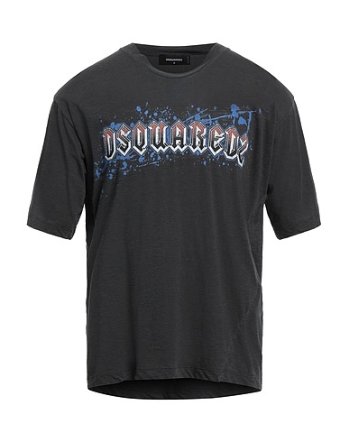 DSQUARED2 T-shirt Charcoal 88% Cotton, 12% Viscose