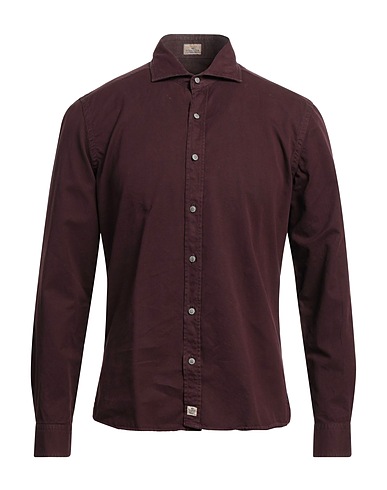 SONRISA Solid colour shirt Plum 100% Cotton
