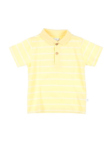 LARANJINHA Polo shirt Pastel yellow 100% Cotton