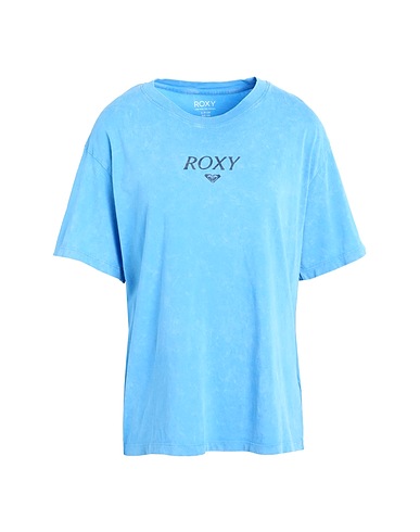 ROXY T-shirt RX T-shirt Moonlight Sunset A
 Celeste 100% Cotone