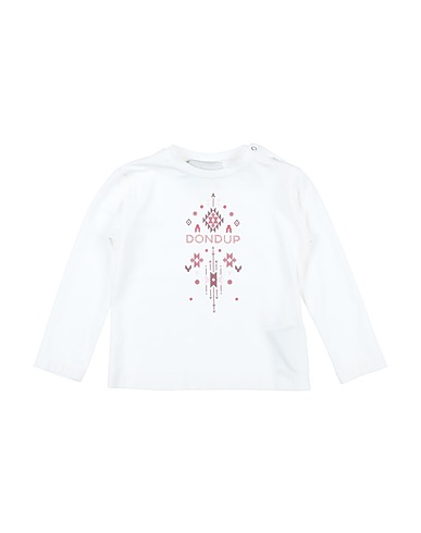 DONDUP T-shirt Bianco 94% Cotone, 6% Elastan