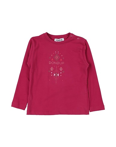 DONDUP T-shirt Magenta 94% Cotton, 6% Elastane