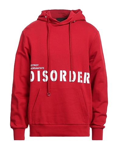 JOHN RICHMOND Hooded sweatshirt Red 100% Cotton