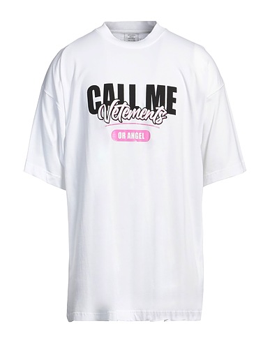 VETEMENTS T-shirt White 100% Cotton