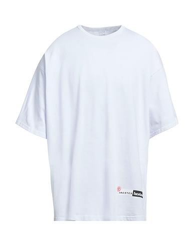 INCOTEX RED T-shirt White 100% Cotton