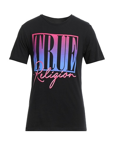 TRUE RELIGION T-shirt Black 100% Cotton