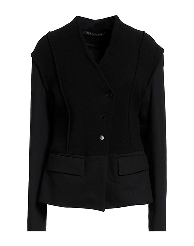 MALLONI Blazer Black 43% Tencel™, 38% Polyamide, 15% Cotton, 4% Elastane, Wool
