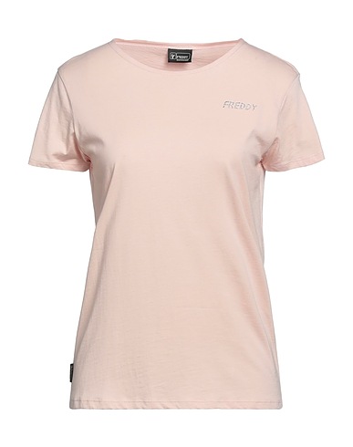 FREDDY T-shirt Light pink 100% Cotton