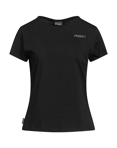 FREDDY T-shirt Black 100% Cotton