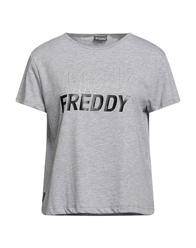 FREDDY T-Shirt Grau 60% Baumwolle, 40% Polyester
