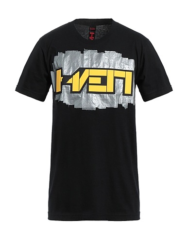 HAERVAERK T-Shirt Schwarz 100% Baumwolle