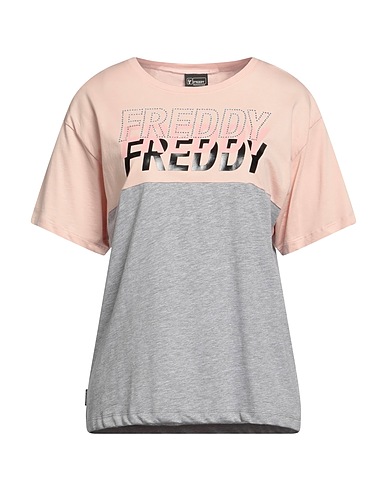 FREDDY T-shirt Light pink 60% Cotton, 40% Polyester