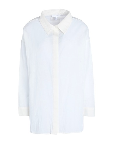 TOPSHOP Solid colour shirts & blouses White 100% Cotton