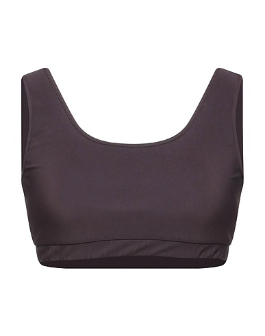 NO.W Top Viola scuro 68% Poliammide, 32% Elastan