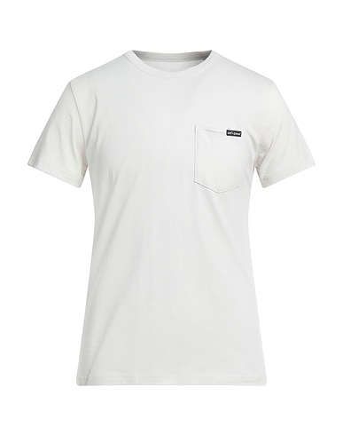 LEE x SCHOTT N.Y.C. Basic T-Shirt Off white 100% Cotton