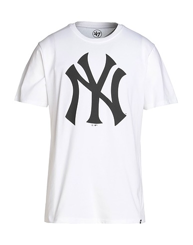 '47 T-shirt '47 T-shirt m.c. Imprint Echo New York Yankees
 White 100% Cotton