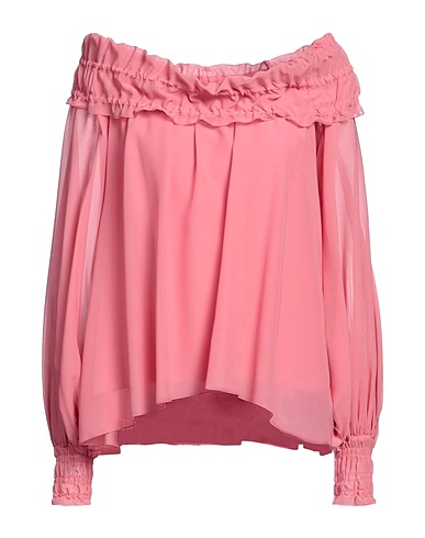 BLUMARINE Top Rosa 96% Seda, 4% Elastán