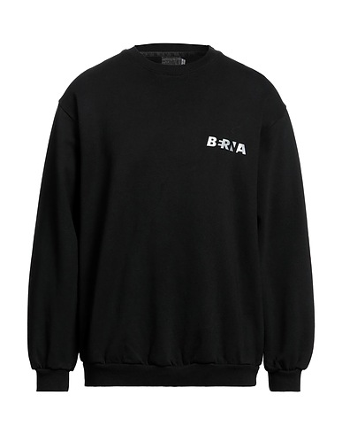 BERNA Sweatshirt Schwarz 100% Baumwolle