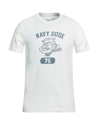 SEVENTY5 T-shirt Bianco 100% Cotone organico