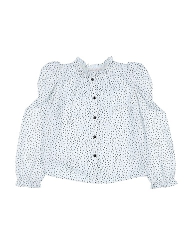 ALICE PI. Patterned shirts & blouses White 100% Polyester