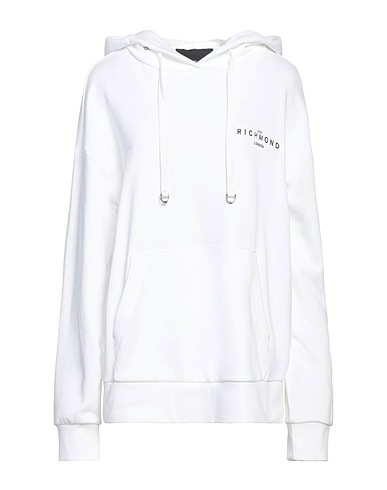 JOHN RICHMOND Hoodie Off white 100% Baumwolle