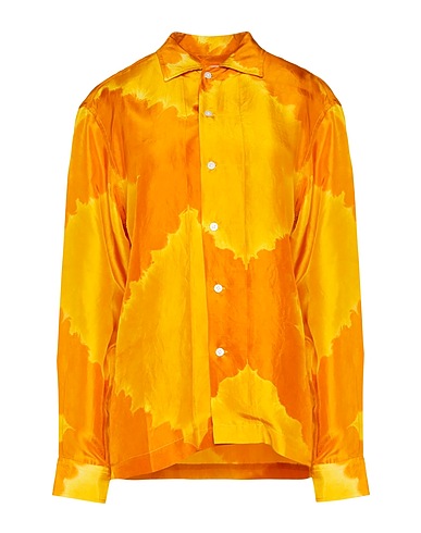 BODE Patterned shirts & blouses Mustard 100% Silk