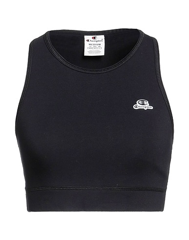CHAMPION Top Black 90% Cotton, 10% Elastane