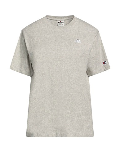 CHAMPION T-shirt Light grey 100% Cotton