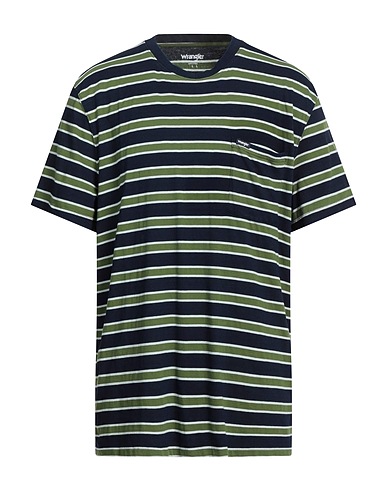 WRANGLER T-shirt Midnight blue 100% Cotton