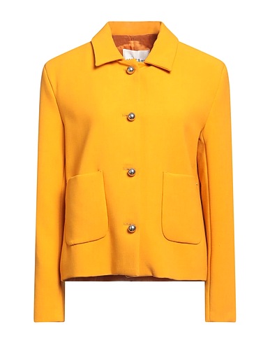OTTOD'AME Solid color shirts & blouses Marigold 63% Polyester, 32% Viscose, 5% Elastane