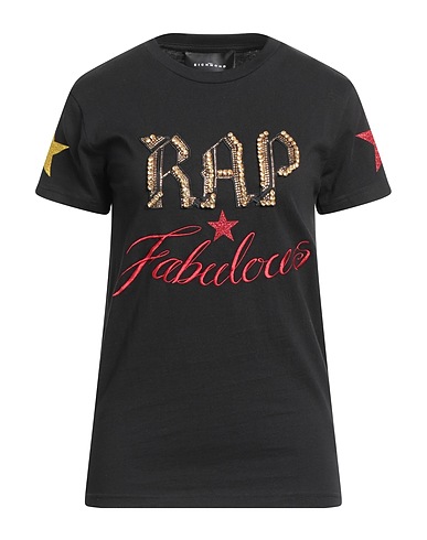 JOHN RICHMOND T-shirt Black 100% Cotton