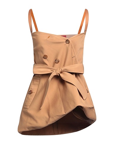 SIES MARJAN Top Camel 52% Cotton, 43% Viscose, 5% Elastane
