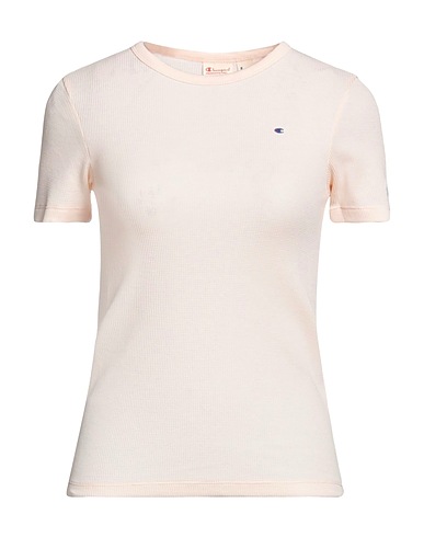 CHAMPION Basic T-Shirt Light pink 60% Cotton, 40% Polyester