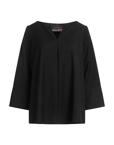COLLECTION PRIVĒE? Top Noir 64% Polyester, 33% Rayonne, 3% Fibres élastiques