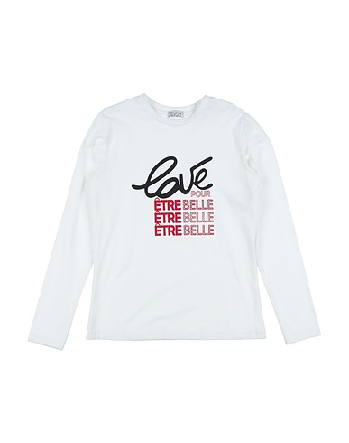 JEYCAT T-shirt Bianco 95% Cotone, 5% Elastan