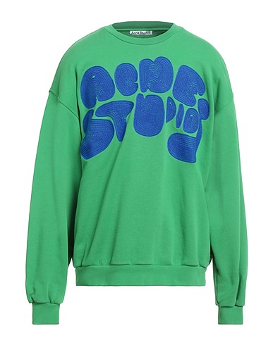 ACNE STUDIOS Sweatshirt Green 100% Cotton