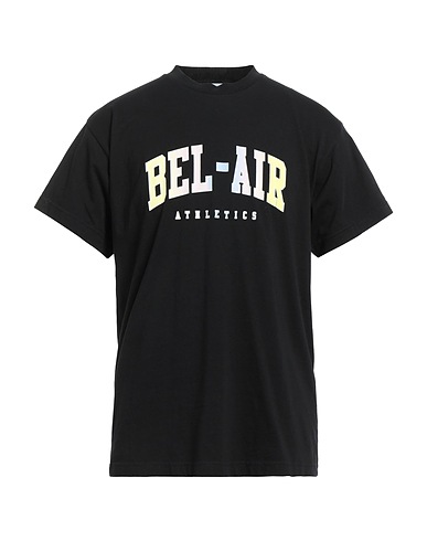 BEL AIR T-shirt Black 100% Cotton