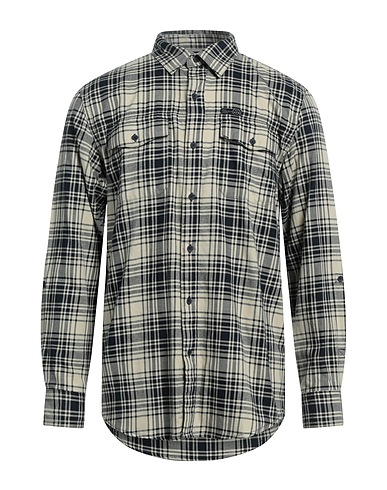 ATG by WRANGLER Checked shirt Ivory 100% Cotton