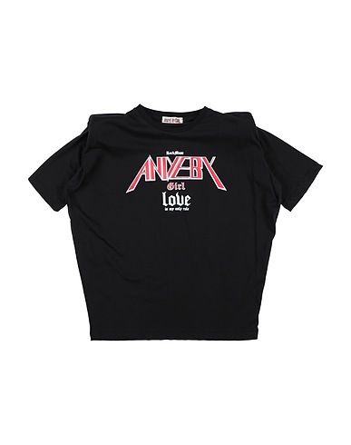 ANIYE BY T-shirt GIRL Black 100% Cotton