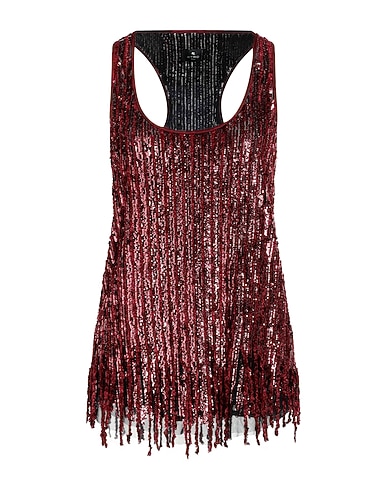 ETRO Evening top Brick red 80% Viscose, 20% Wool