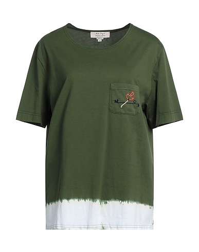FEDERICO CURRADI x NICK FOUQUET T-shirt Verde militare 100% Cotone