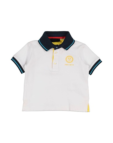 FRANKIE MORELLO Polo Bianco 70% Cotone, 26% Poliestere, 4% Elastan