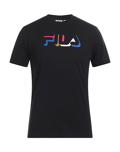 FILA T-shirt Black 100% Cotton