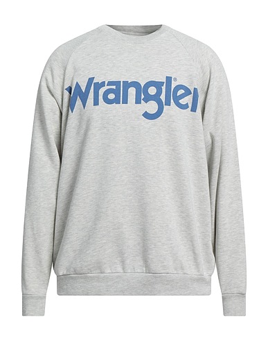 GANT x WRANGLER Sweatshirt Light grey 51% Polyester, 49% Cotton
