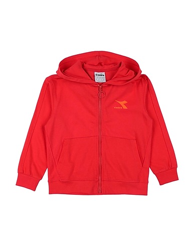 KAPPA Hooded track jacket  Tomato red 100% Cotton