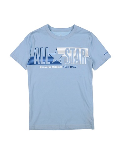 CONVERSE T-shirt ALL STAR MOTION
 Celeste 60% Cotone, 40% Poliestere