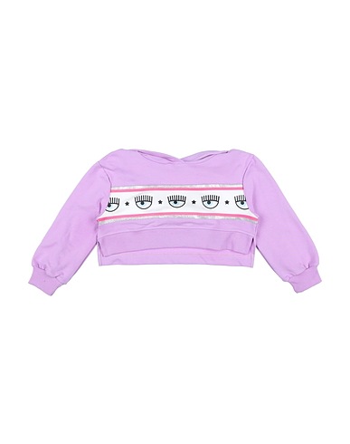 CHIARA FERRAGNI Hooded sweatshirt 96% Cotton, 4% Elastane