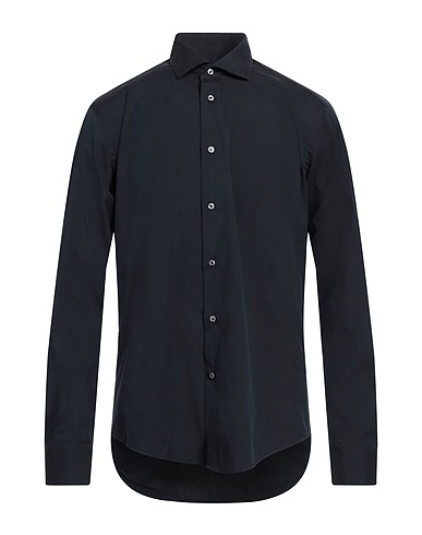 BRIAN DALES Solid colour shirt 80% Cotton, 15% Polyamide, 5% Elastane