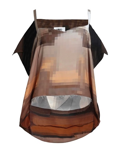 MM6 MAISON MARGIELA Top Brown 100% Polyester